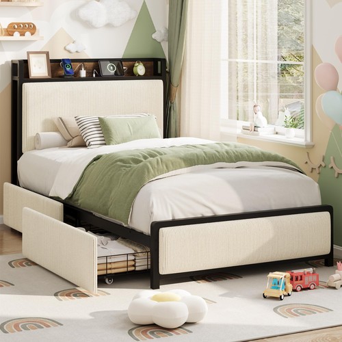 Twin size bed frame - size,